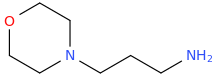 3-morpholinopropylamine molecular structure