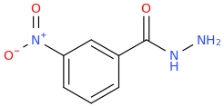 3-nitrobenzohydrazide molecular structure