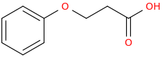 3-phenoxypropionic acid molecular structure