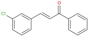 3ChloroChalcone molecular structure