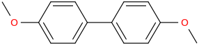 4,4'-Dimethoxybiphenyl molecular structure