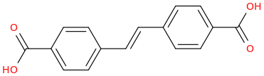 4,4'-STILBENEDICARBOXYLIC ACID molecular structure