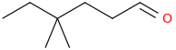 4,4-Dimethylhexanal molecular structure
