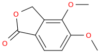 4,5-Dimethoxyphthalide molecular structure