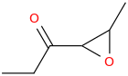 4,5-epoxyhexan-3-one molecular structure