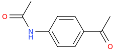 4'-Acetamidoacetophenone molecular structure