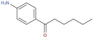 4'-Aminohexanophenone molecular structure