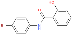4'-BROMOSALICYLANILIDE molecular structure