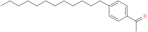 4'-Dodecylacetophenone molecular structure