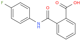 4'-FLUOROPHTHALANILIC ACID molecular structure