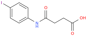 4'-IODOSUCCINANILIC ACID molecular structure