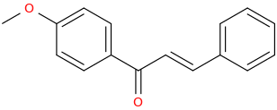 4'-Methoxychalcone molecular structure