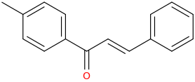 4'-Methylchalcone molecular structure