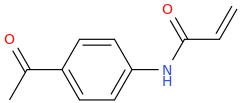 4'-acetylacrylanilide molecular structure