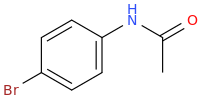 4'-bromoacetanilide molecular structure