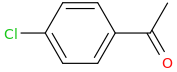 4'-chloroacetophenone molecular structure
