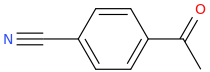 4'-cyanoacetophenone molecular structure