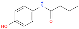 4'-hydroxybutyranilide molecular structure