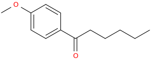 4'-methoxyhexanophenone molecular structure