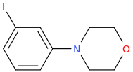 4-(3-iodophenyl)morpholine molecular structure