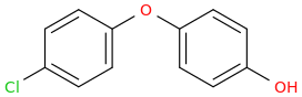 4-(4-Chlorophenoxy)phenol molecular structure