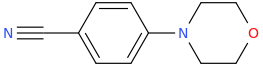 4-(4-Cyanophenyl)morpholine molecular structure