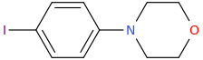 4-(4-Iodophenyl)morpholine molecular structure