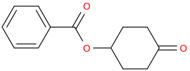 4-(Benzoyloxy)cyclohexanone molecular structure