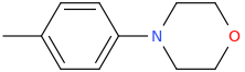 4-(p-Tolyl)morpholine molecular structure