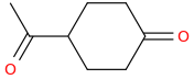 4-Acetylcyclohexanone molecular structure
