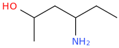 4-Aminohexan-2-ol molecular structure