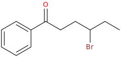 4-Bromohexanophenone molecular structure