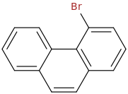 4-Bromophenanthrene molecular structure