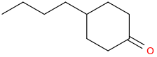 4-Butylcyclohexanone molecular structure
