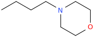 4-Butylmorpholine molecular structure
