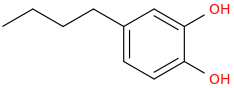 4-Butylpyrocatechol molecular structure