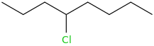 4-CHLOROOCTANE molecular structure