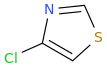 4-Chlorothiazole molecular structure
