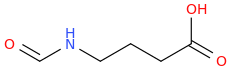 4-FORMAMIDOBUTYRIC ACID molecular structure