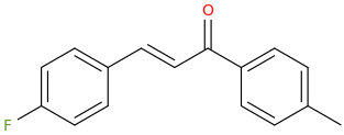 4-Fluoro-4'-methylchalcone molecular structure
