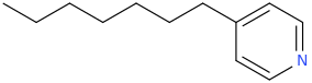 4-HEPTYLPYRIDINE molecular structure