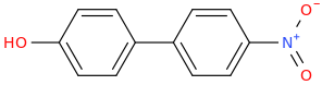 4-Hydroxy-4'-nitrobiphenyl molecular structure