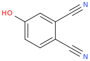 4-Hydroxyphthalonitrile molecular structure