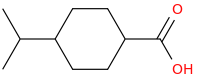 4-Isopropylcyclohexanecarboxylic Acid molecular structure