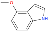 4-Methoxyindole molecular structure