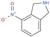 4-NITROISOINDOLINE molecular structure
