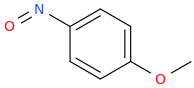 4-NITROSOANISOLE molecular structure