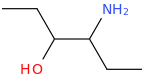4-aminohexan-3-ol molecular structure