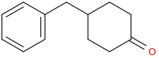 4-benzylcyclohexanone molecular structure