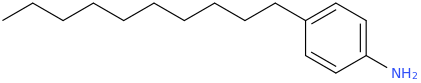 4-decylaniline molecular structure